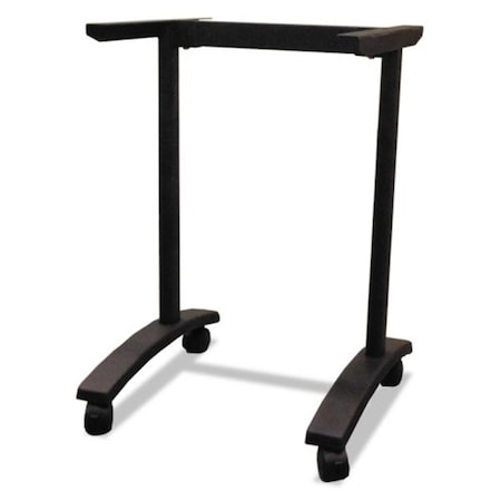 Fine-Line AL  Valencia Series Training Table T-Leg Base - Black FI3205449